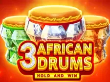3 African Drums Hold And Win